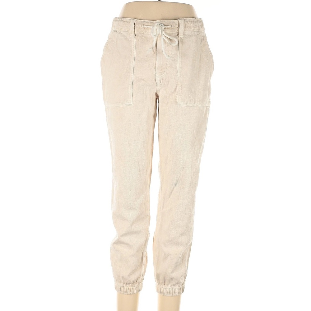 American Eagle Outfitters Cream Joggers